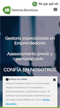 Mobile Screenshot of gestoriabarcelona.com